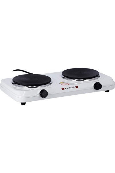 erorex Knhp5306 Electric Double Hot Plate 2000W Cast Iron Double Burner Hot P...