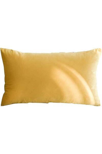 erorex Velvet Cushion 30 X 50Cm Yellow Am. Vr2C021 Kun