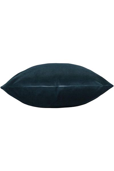 erorex Velvet Jute Solid Filled Cushion 45X45Cm Am. Dc8025102570373 Pen Bondi Blue