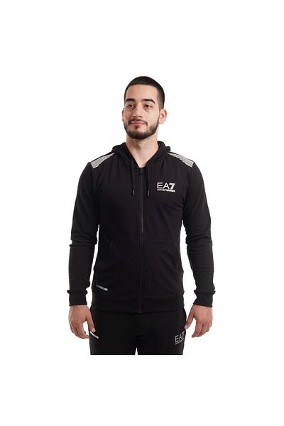 EA7 Emporio Armani Hanorac EMPORIO ARMANI EA7 pentru barbati TRAIN 7 LINES M HOODIE FZ COFT - 3DPM45PJLIZ01200
