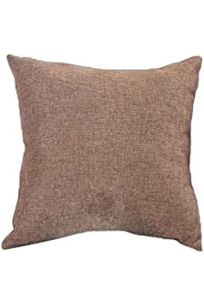 erorex Brown Linen Decorative Solid Filled Cushion 45 * 45 Centimeter Am.Dc8025102570343 Pen