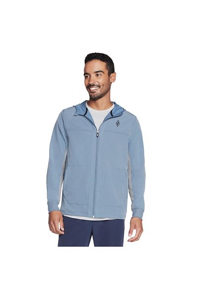 SKECHERS Hanorac SKECHERS pentru barbati SKECHWEAVE PREMIUM H - M1JA123BLGY