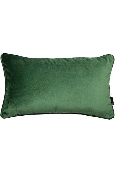 erorex Velvet Plain Matt Decorative Cushion Poly Filled 50X30 Cm Moss Green Am.88800503018 Pen