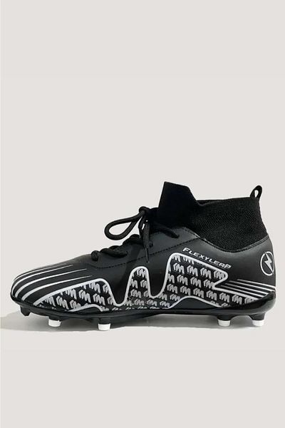 CihanShoes Guaranteed Original Ankle Sock Crampon Carpet Field36-37-38-39 Number Black Color White Detail