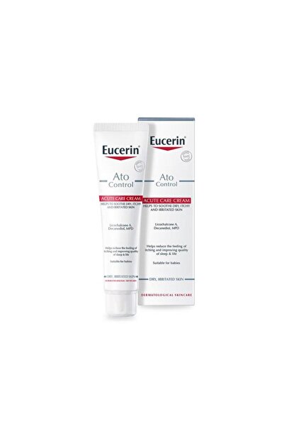 Eucerin يوسيرين كريم مرطب ومهدئ للبشرة الجافة والمتهيجة - 40 مل