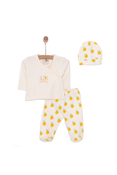 ebebek Hello Baby HelloBaby Kız Zıbın-Şapka-Patikli Alt Kız Bebek