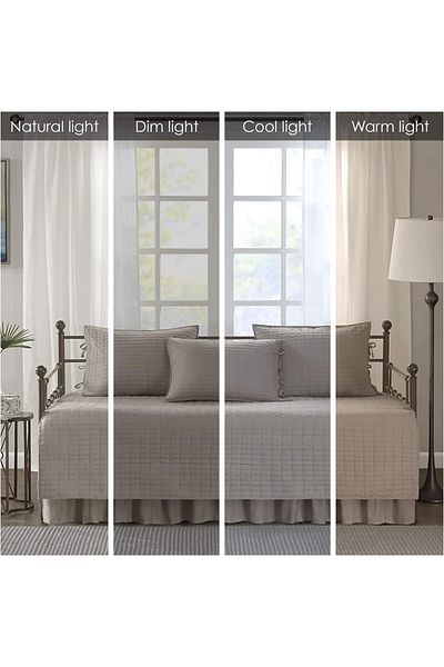 erorex Daybed Cover Luxe Double Sided Quilting All Season Cozy Bedding With Bedskirt Matching Shams Kienna