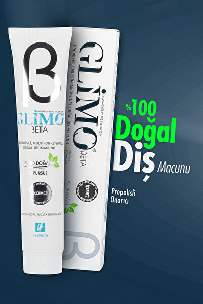 Glimo Beta Propolisli %100 Doğal Diş Macunu 75 ml | Hassas Diş Ve Diş Etleri ...