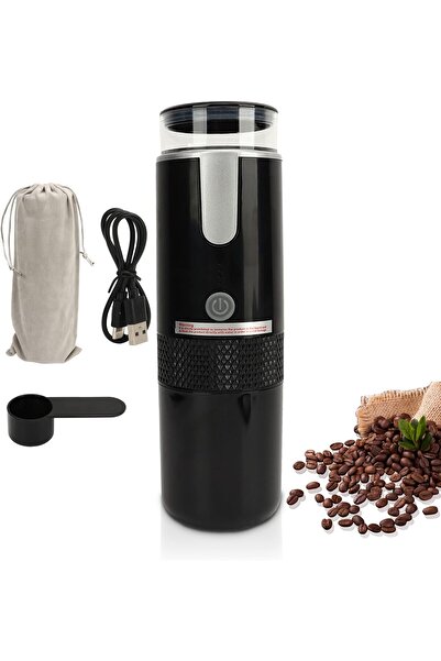 erorex ماكينة قهوة محمولة، ماكينة قهوة 1200 مللي أمبير/ساعة، متوافقة مع كبسولات القهوة المطحونة، بزر واحد