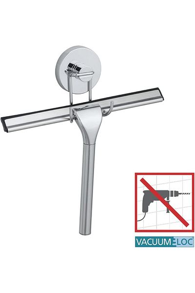 erorex Vacuum Loc Bathroom Squeegee Stainless Steel Multipurpose Wiper For Home Shower Bath Glass Window