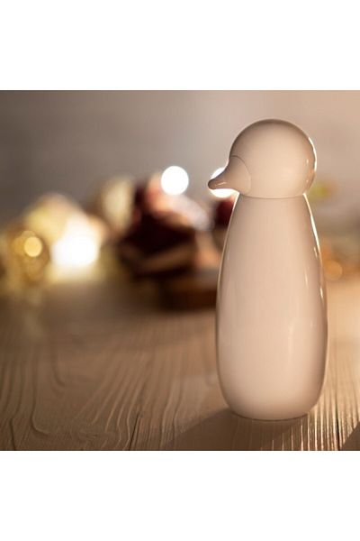Bisetti Spice grinder, Icon Pinguino Bianco by Mencke & Vangby, 19 cm