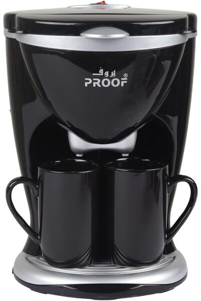 erorex Drip Coffee Maker With Auto Shut-Off 450W 2 Cup Ceramic Black