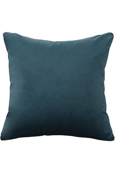 erorex Bondi Blue Velvet Decorative Solid Filled Cushion 45 * 45 Centimeter.Dc8025102570373 Kun