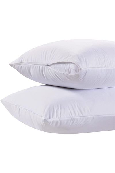erorex Maestro 100 Percent Waterproof Pillow Protector 2 Pcs Set White 50X75 Cm