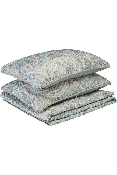 erorex Quilt Set Trendy Paisley Summer Cover Cozy Coverlet Lightweight All Season Bedding Layer For Winter