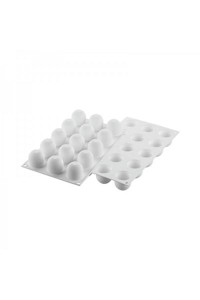 silikomart Silicone cake mold, Silikomart Dome 40 ml, 15 cavities
