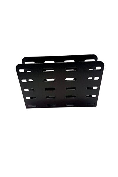 ardini Glare Napkin Holder Wooden Pattern Matte Black