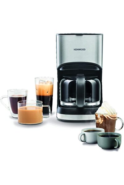 erorex Drip Coffee Maker, 900W, 12 Cups, Auto Shut Off, ‎Permanent Filter, Cmm10.000Bm, Silver