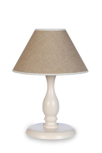 MASSARELLI عاكس الضوء باللون البيج مع أرجل معدنية باللون الكريمي