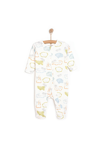 ebebek Hello Baby HelloBaby Yenidoğan Erkek  Patikli Tulum Erkek Bebek