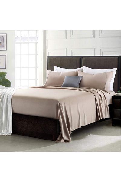 erorex Cotton Bed Sheet Set With Pillowcases 4 Pieces Including 1