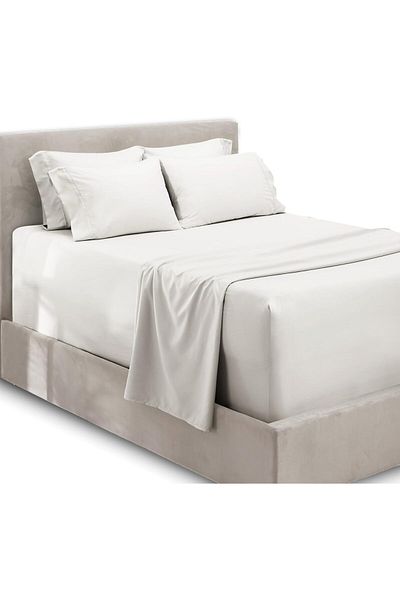 erorex Extra Deep Pocket Sheets Fits Mattress 18 24 Inches Deep Extra Deep Pocket King Size Sheets Sets 6