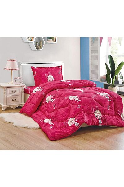 erorex 3 Piece Single Crib Bedding Set Includes Comforter Crib Sheet Pillow Sham Coverlet Lightweight