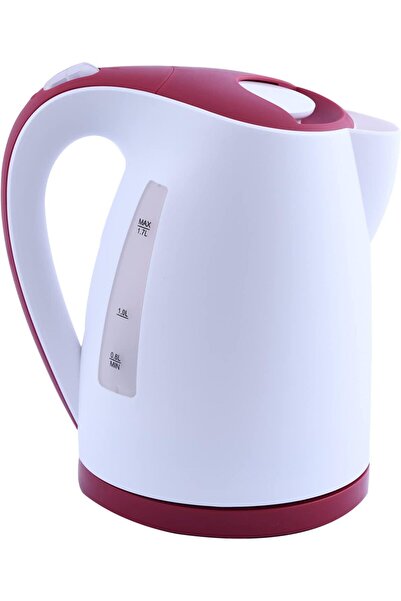 erorex 1.7Liter 2200W Electric Cordless Kettle, White, Red E03206/Wr 2 Years Warranty
