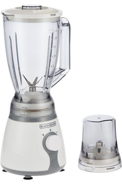 erorex Blender 300W With Grinder Mill, White, Bx225