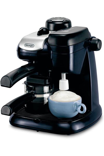 erorex ماكينة صنع قهوة الإسبريسو والكابتشينو باللون الأسود Ec9