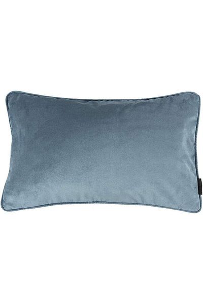 erorex Velvet Plain Matt Decorative Cushion Poly Filled 50X30 Cm Petrol Blue Am.88800503021 Pen
