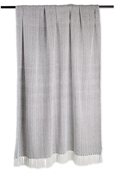 erorex Cotton Throw Blanket Grey 50X60