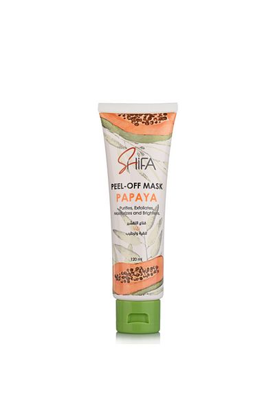 Shifa Peel Off Mask Papaya 120ml (19716) --- Shefa Papaya Face Mask 120ml