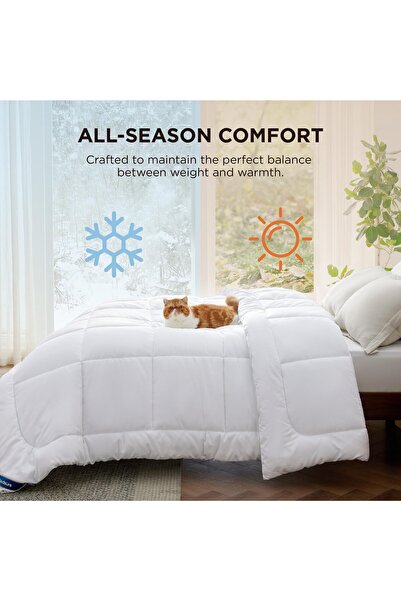 erorex Comforter Duvet Insert Quilted Comforters King Size All Season Duvet Down Alternative Bedding
