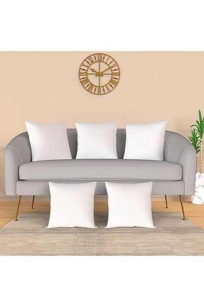 erorex Micro Fiber Square Pillow Cushion For Sofa Car And Decoration 12 X 12 Inch Or 30.5 X 30.5 Cm Pack