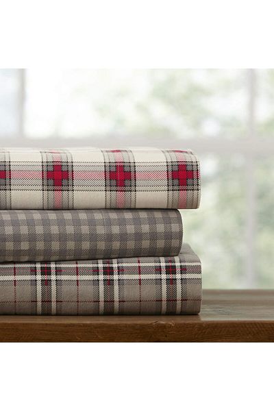 erorex 180 Gsm Luxury Cotton Printed Flannel Sheet Set Twin Xl Manchester