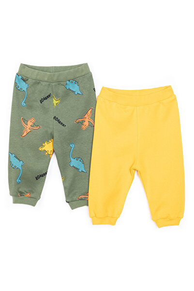 ebebek Hello Baby HelloBaby Basic Erkek Hayvan Desenli 2li Patiksiz Alt Erkek...