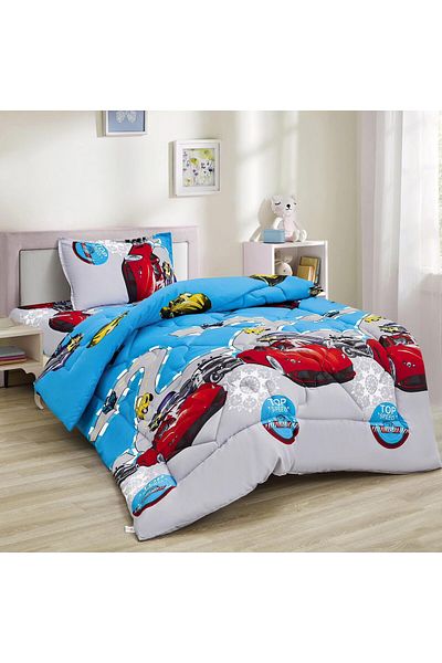 erorex 3 Piece Single Crib Bedding Set Includes Comforter Crib Sheet Pillow Sham Coverlet Lightweight