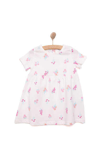 ebebek Hello Baby HelloBaby Basic Kız Çiçek Desenli Elbise Kız Bebek