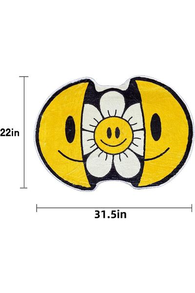 erorex Creative Print Pattern Bath Rugs Bedroompersonalized Art Rug Microfiber Tufted Non Slip Bathroom
