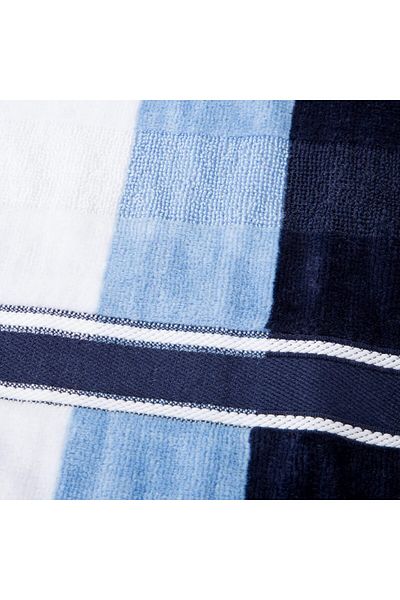 erorex 100 Percent Cotton Oakville Velor 6 Piece Towel Set Navy