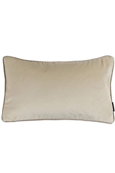 erorex Velvet Plain Matt Decorative Cushion Poly Filled 50X30 Cm Champagne Gold Am.88800503006 Pen