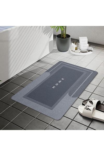 erorex Super Absorbent Bath Mat Quick Dry Memory Foam Bathroom Rug Non Slip Floor Mat Washable Soft Plush