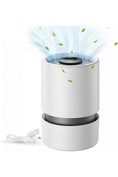 erorex Air Purifier 2Level Hepa Powerful Efficient Particulate Air Filter Capable Of Releasing High
