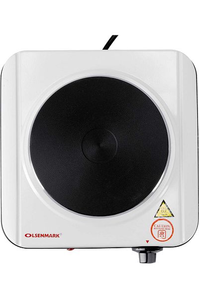 erorex موقد كهربائي للطهي بقوة 1500 واط Omhp2095 أبيض وأسود