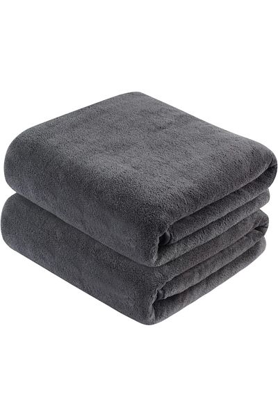 erorex Microfibre Bath Towel Set Of 2 Large Bath Sheets Soft And Absorbent Large Size Bath Towel For Pool