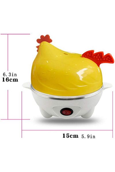 erorex Fast Egg Boiler Stainless Steel Egg Steamer Automatic Power Off Suitable For Steaming Boiling Fried