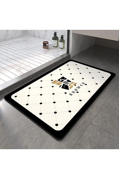 erorex Bath Rugs Mat Bathroom Floor Mat Set 23.6 X 15.7 Inches Memory Foam Bath Mat Non Slip Bathroom Door