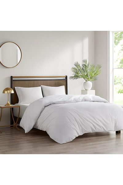 erorex Bed Guardian 3M Scotchgard Moisture Wicking Treatment Comforter Protector Duvet Cover With Zipper