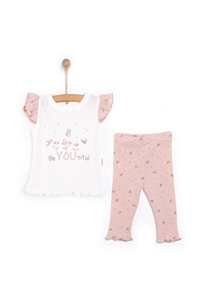 Bebetto Yenidoğan Nature Tshirt-Tayt Kız Bebek